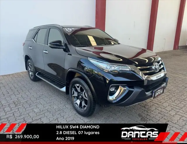 Carro Toyota SW4 2019 2.8 TDI SRX Diamond 7L 4x4 (Aut)