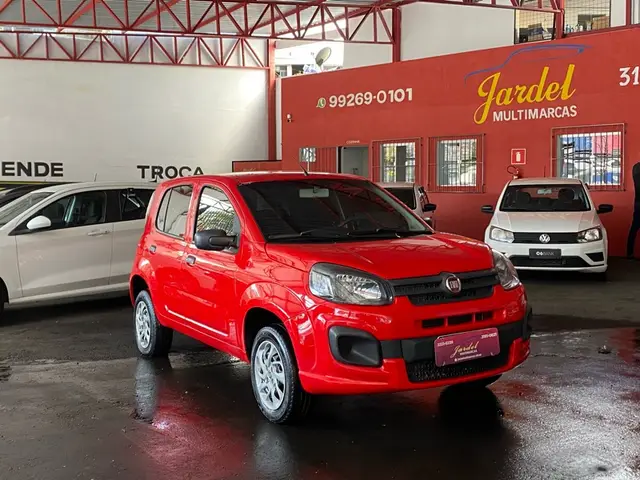 Carro Fiat Uno 2021 Attractive 1.0