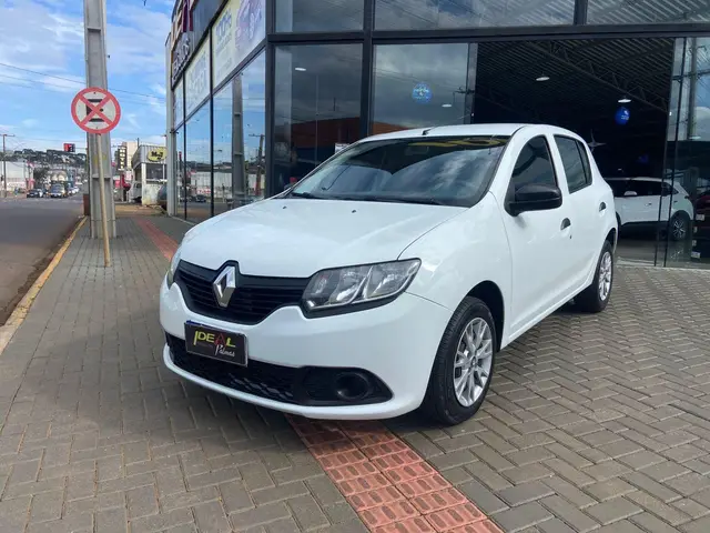 Carro Renault Sandero 2017 Authentique 1.0 12V SCe (Flex)