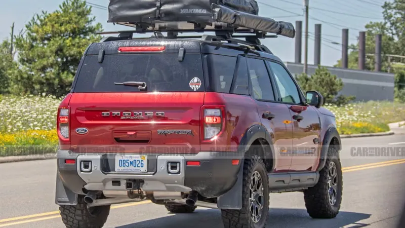 Ford Bronco Sport Raptor: SUV testa versão extrema focada no off-road