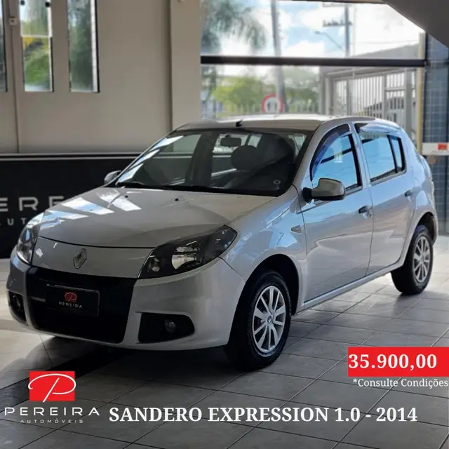 Carro Renault Sandero 2014 Expression 1.0 16V (flex)