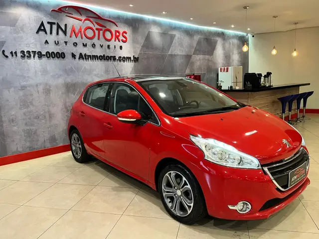 Carro Peugeot 208 2015 Griffe  1.6 16V (Flex) (Aut)