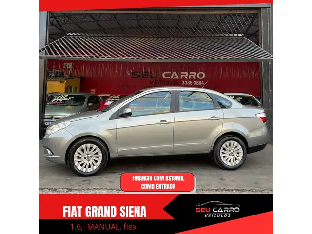 Carro Fiat Grand Siena 2013 Essence 1.6 16V (Flex)
