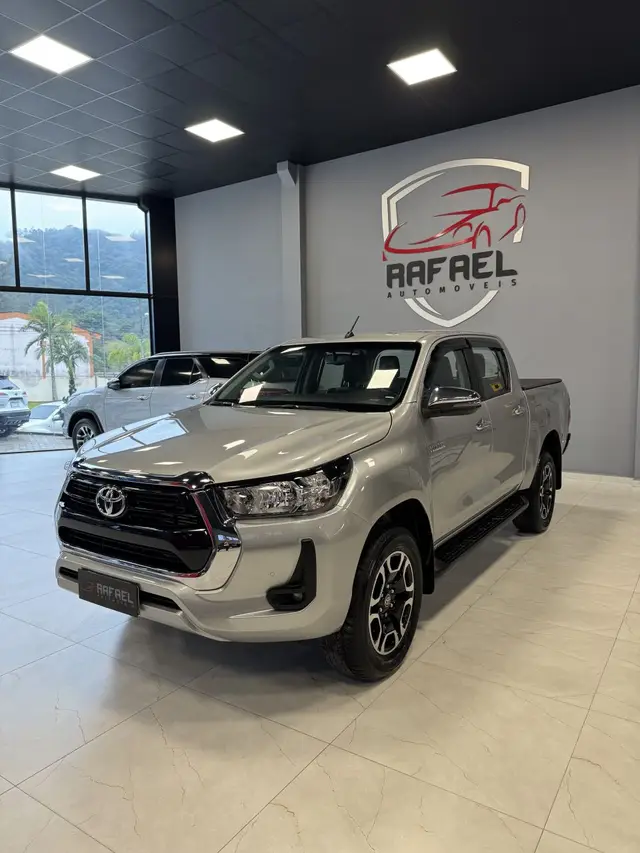 Carro Toyota Hilux Cabine Dupla 2021 SRV 2.8 TDI CD 4x4 (Aut)