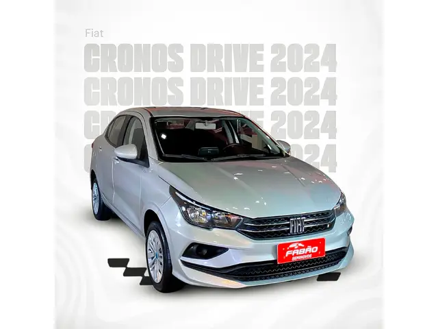 Carro Fiat Cronos 2024 Drive 1.0