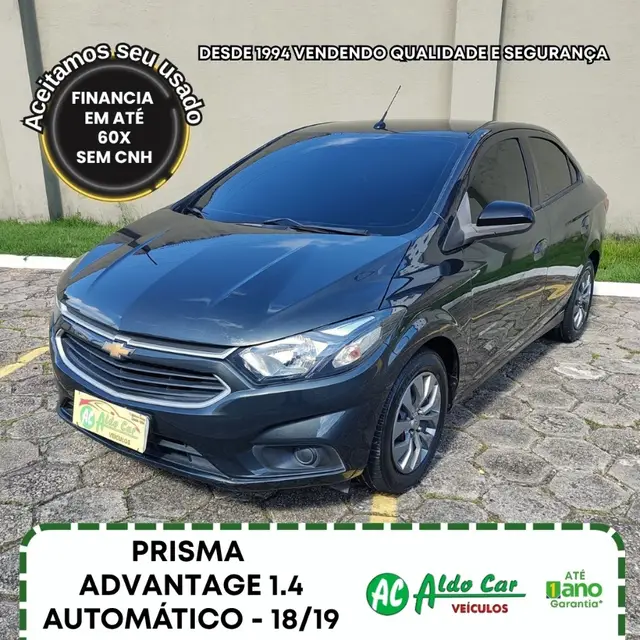 Carro Chevrolet Prisma 2019 1.4 Advantage SPE/4 (Aut)