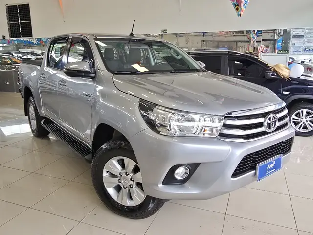 Carro Toyota Hilux Cabine Dupla 2018 Hilux 2.7 SRV CD 4x2 (Flex) (Aut)