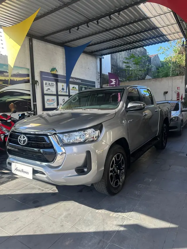 Carro Toyota Hilux Cabine Dupla 2022 SRV 2.8 TDI CD 4x4 (Aut)