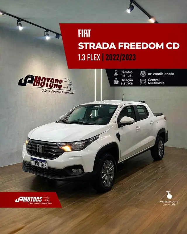 Carro Fiat Strada 2023 Freedom 1.3 CD (Flex)