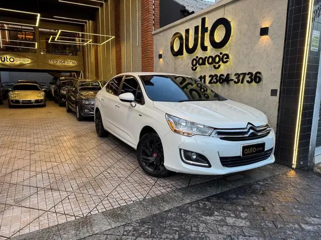 Carro Citroën C4 Lounge 2014 Exclusive 1.6 THP (Aut)