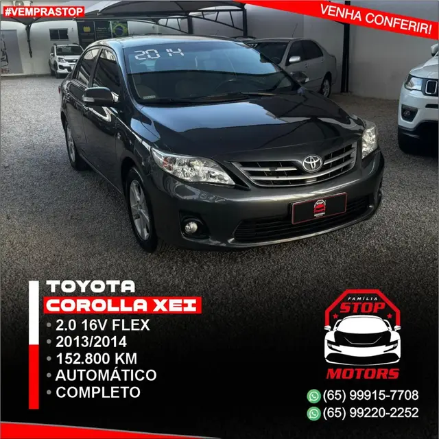 Carro Toyota Corolla 2014 2.0 XEi Multi-Drive S (Flex)