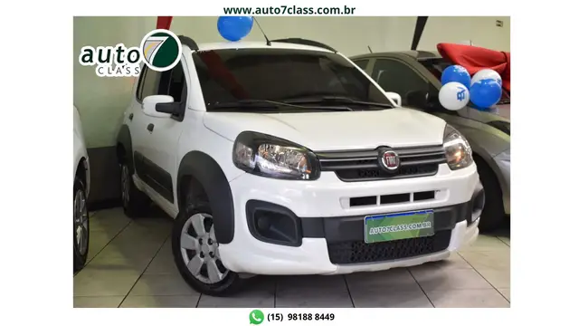Carro Fiat Uno 2020 Way 1.3 Firefly (Flex)
