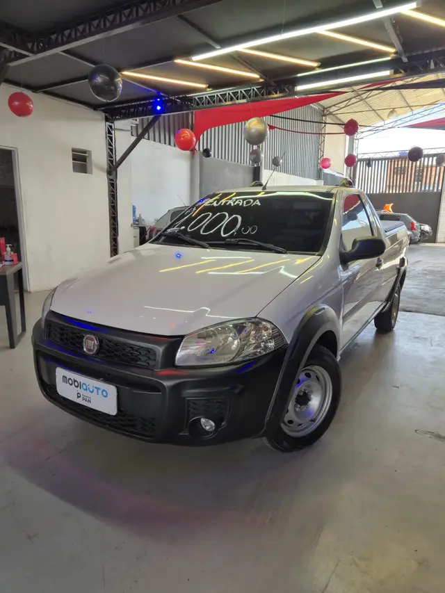 Carro Fiat Strada 2018 Hard Working 1.4 (Flex) (Cabine Simples)