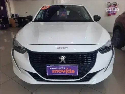 Carro Peugeot 208 2024 Like 1.0 (Flex)