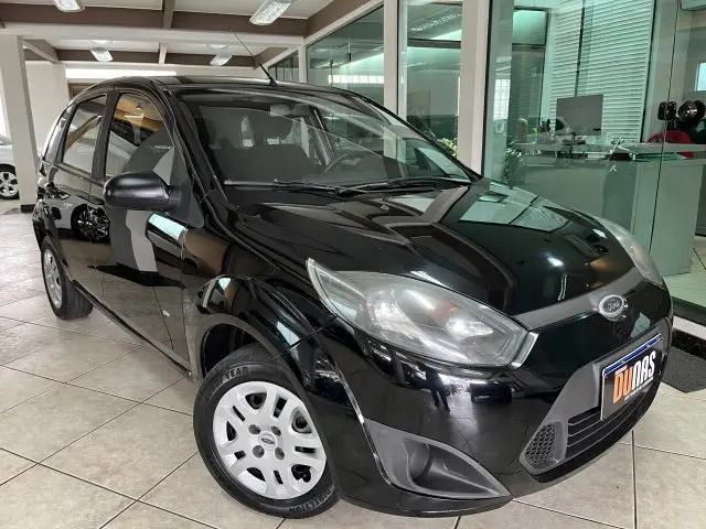 Carro Ford Fiesta Hatch 2014 S Plus 1.0 RoCam (Flex)