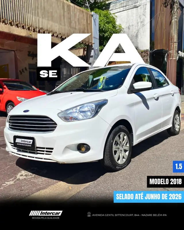 Carro Ford Ka Sedan 2018 SE Plus 1.5 16v (Flex)
