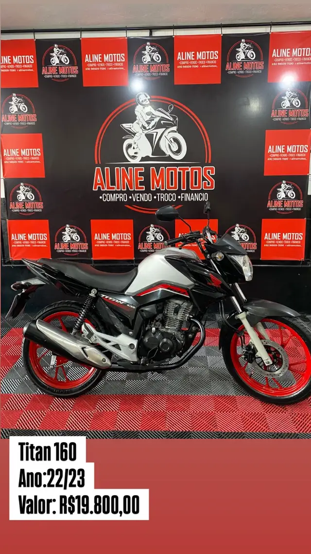 Moto Honda CG 160 2023 Titan
