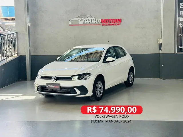 Carro Volkswagen Polo 2024 Track 1.0 Flex 12V 5p