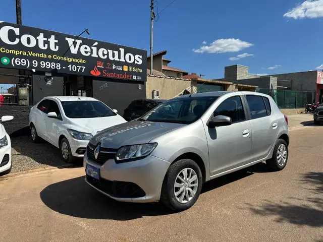 Carro Renault Sandero 2016 Expression 1.0 16V (Flex)