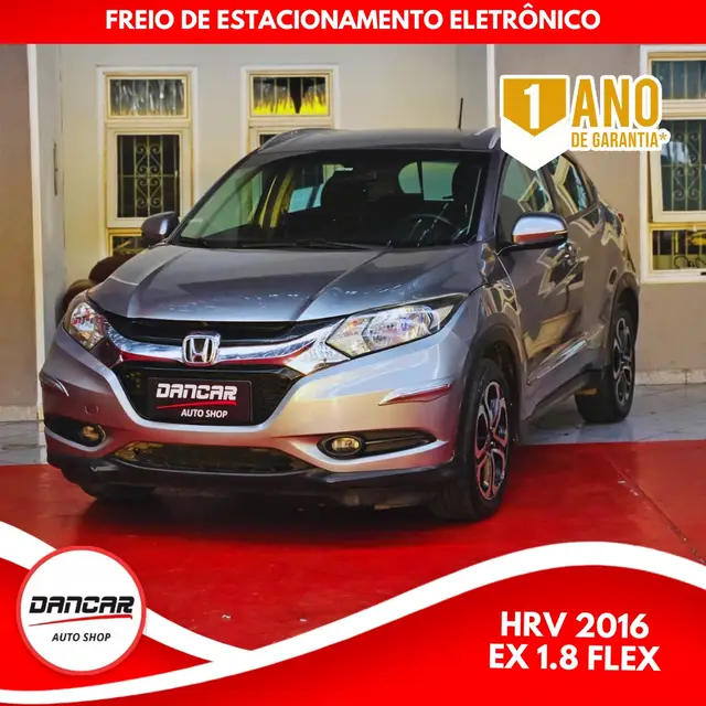 Carro Honda HR-V 2016 EX CVT 1.8 I-VTEC FlexOne