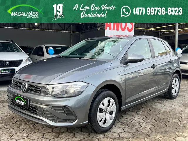 Carro Volkswagen Polo 2024 Track 1.0 Flex 12V 5p