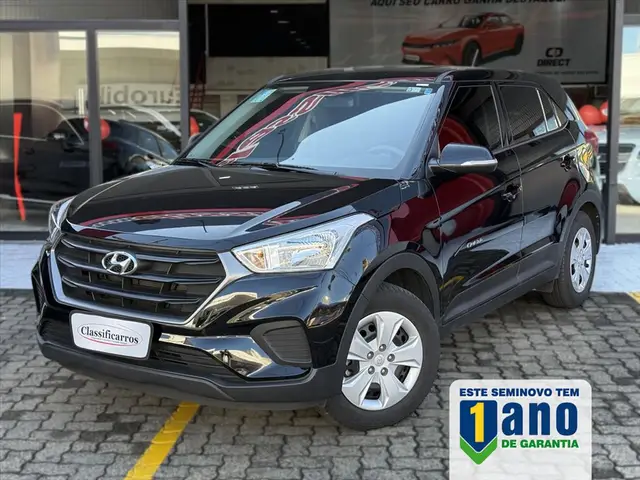 Carro Hyundai Creta 2020 Attitude 1.6 (Aut) (Flex) (PCD)