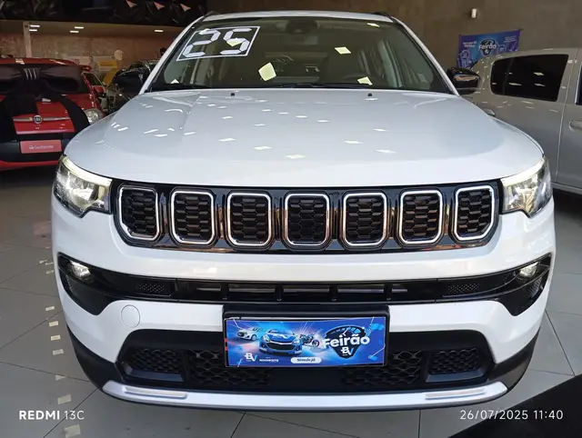 Carro Jeep Compass 2025 Longitude 1.3 T270 (Aut) (Flex)