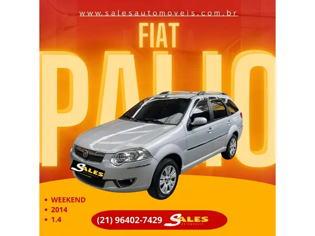 Carro Fiat Palio 2014 Attractive 1.4 8V (Flex)