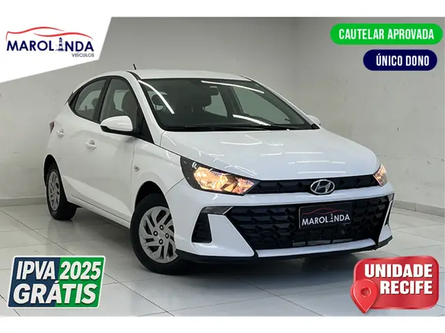 Carro Hyundai HB20 2024 Sense 1.0 (Mec.)