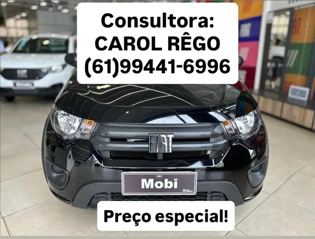 Carro Fiat Mobi 2025 Like 1.0