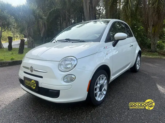 Carro Fiat 500 2012 Cult Dualogic 1.4 8V