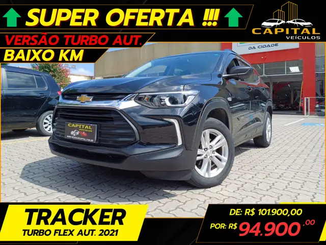 Carro Chevrolet Tracker 2021 1.0 Turbo (Flex)
