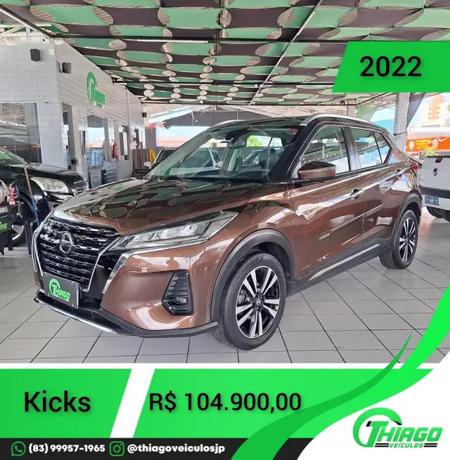 Carro Nissan Kicks 2022 Exclusive 1.6