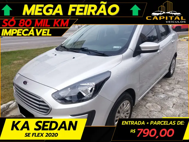 Carro Ford Ka Sedan 2020 SE 1.0 (Flex)