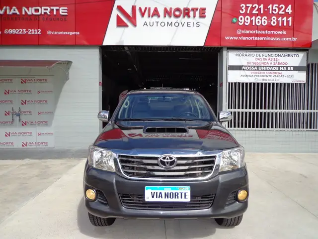 Carro Toyota Hilux Cabine Dupla 2013 Hilux 3.0 TDI 4x4 CD SRV (Aut)