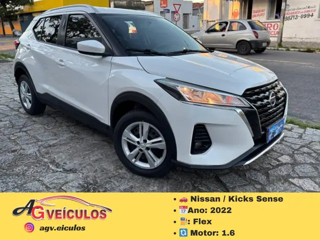 Carro Nissan Kicks 2022 Sense 1.6