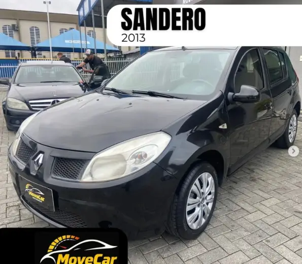 Carro Renault Sandero 2013 Authentique 1.0 16V (flex)