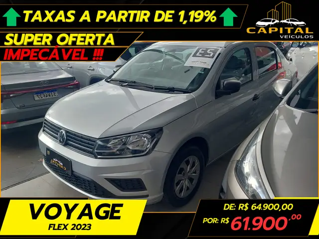 Carro Volkswagen Voyage 2023 1.0 MPI (Flex)