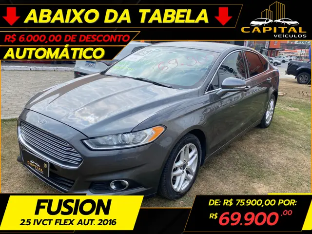 Carro Ford Fusion 2016 2.5 16V iVCT (Flex) (Aut)