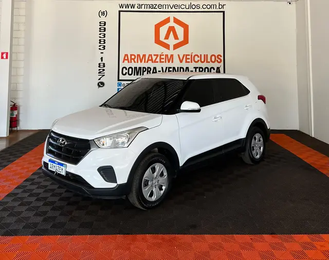 Carro Hyundai Creta 2020 Attitude 1.6 (Aut) (Flex) (PCD)