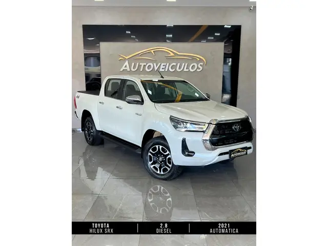 Carro Toyota Hilux Cabine Dupla 2021 SRX 2.8 TDI CD 4x4 (Aut)