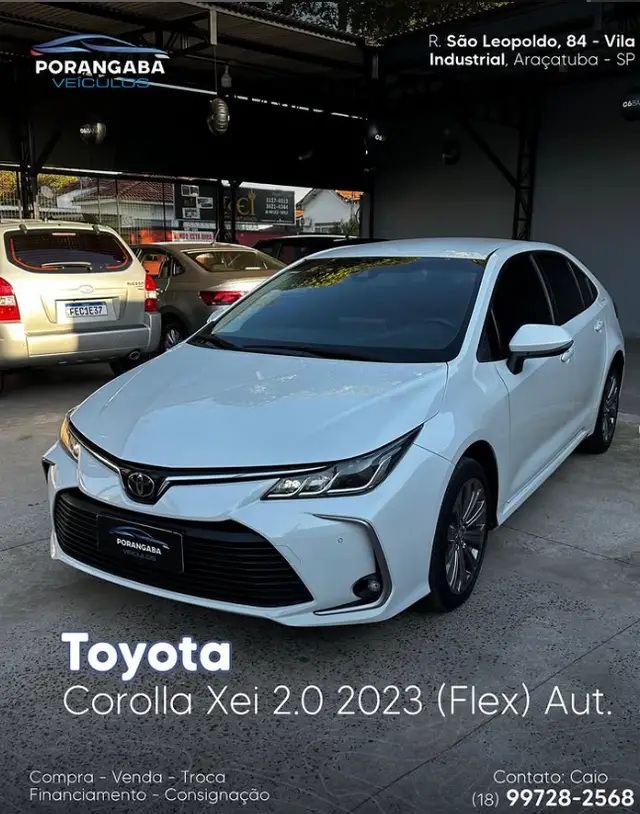Carro Toyota Corolla 2023 XEi 2.0 Flex