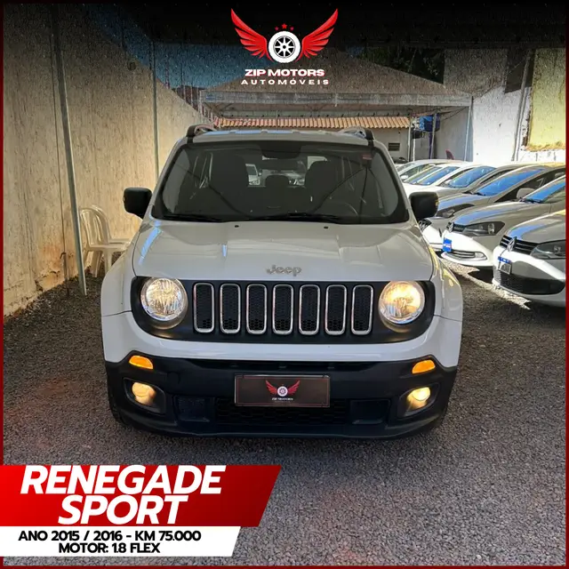 Carro Jeep Renegade 2016 Sport 1.8 4x2 (Aut) (Flex)