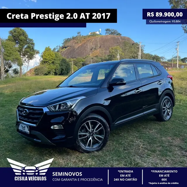 Carro Hyundai Creta 2017 Prestige 2.0 (Aut) (Flex)