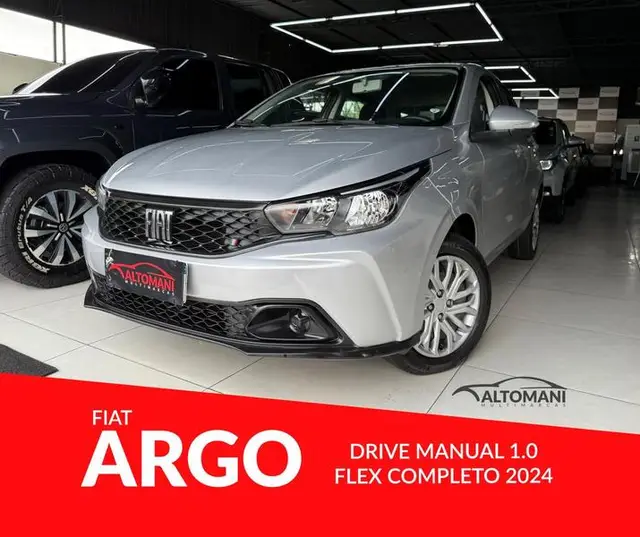 Carro Fiat Argo 2024 Drive 1.0