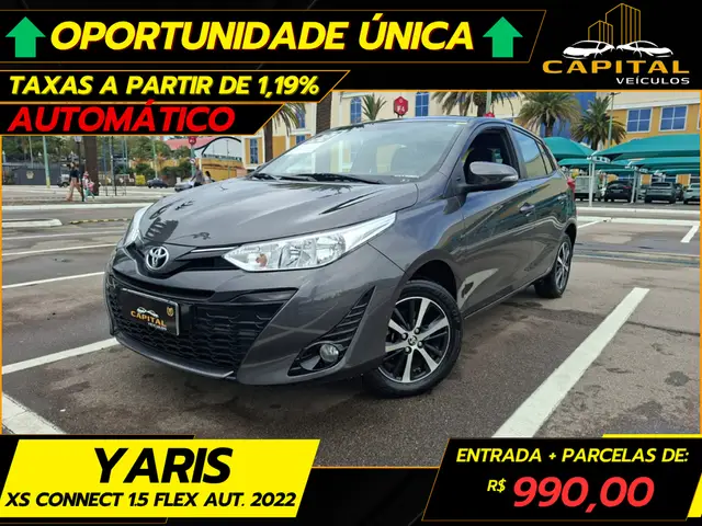 Carro Toyota Yaris 2022 1.5 XS Connect CVT (Flex)