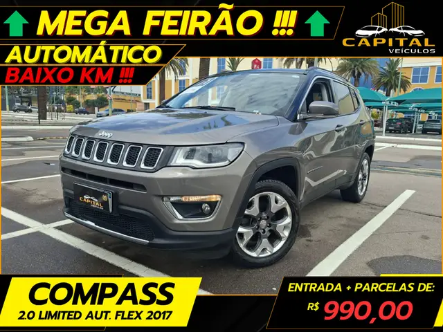 Carro Jeep Compass 2017 2.0 Limited (Aut) (Flex)