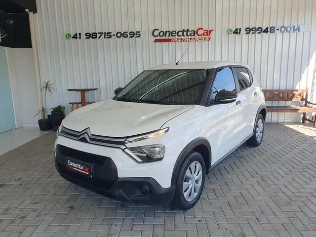 Carro Citroën C3 2023 Live Pack 1.0 (Flex)