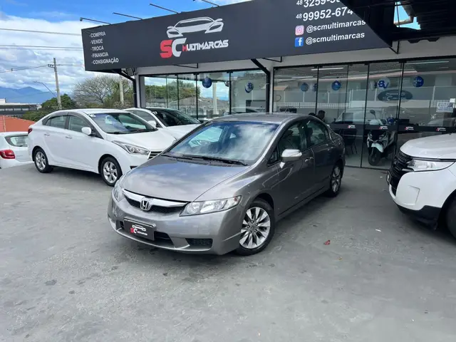 Carro Honda Civic 2010 New  LXL 1.8 16V (Couro) (Flex)