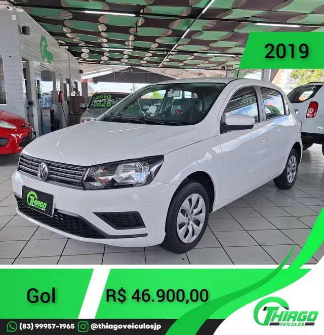 Carro Volkswagen Gol 2019 1.0 12v (Flex)